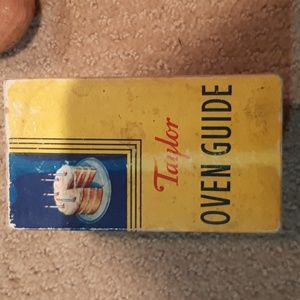 Vintage Taylor Oven Guide box